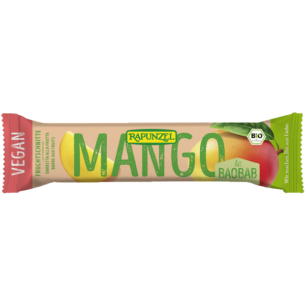 Rapunzel Gyümölcsszelet mangó-baobab BIO 40g
