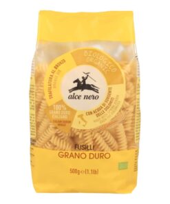 Alce Nero BIO Durum fusilli (csavart orsó) 500g