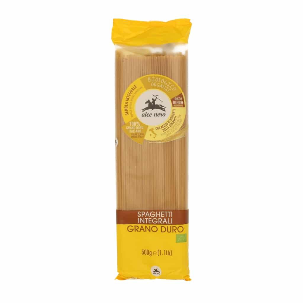 Alce Nero BIO Teljes kiőrlésű spagetti 500g