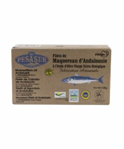 Pesasur Makréla filé BIO extra szűz olívaolajban 120g