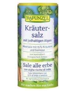 Rapunzel Jódtartalmú fűszersó algával BIO 125g