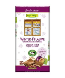 Rapunzel Szilvás tejcsokoládé WINTER BIO 80g