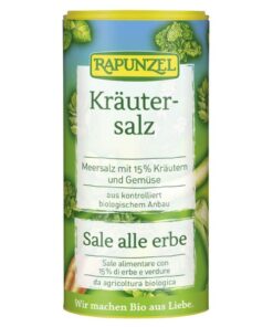 Rapunzel Zöldfűszersó szóródobozban BIO 125g