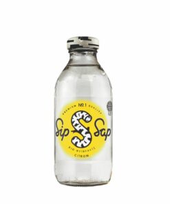 SipSap BIO Nyírfavíz citrom 330ml