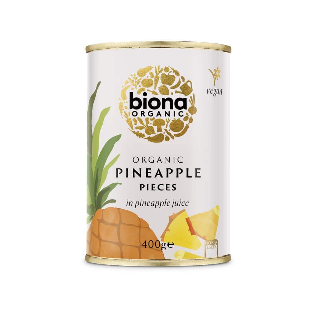 Biona BIO Ananász darabok ananászlében 400g