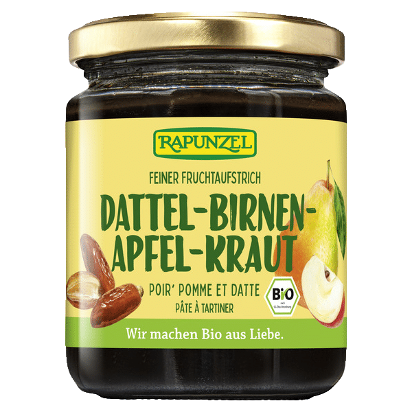 Kifutó Termék: Rapunzel Datolya-körte-alma szirup BIO 300g