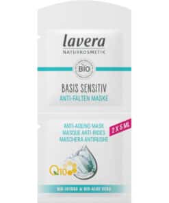 lavera BASIS S Q10 öregedésgátló arcmaszk 2*5ml