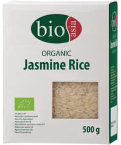 Bioasia BIO Hosszúszemű jázminrizs, 100%, 500g