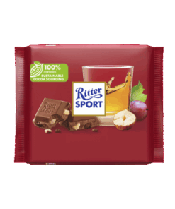 Ritter Sport Rumos-mazsolás csokoládé táblás csokoládé