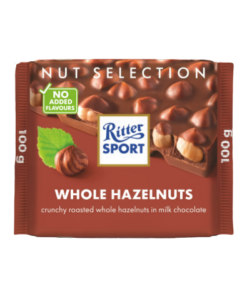Ritter Sport Egészmogyorós táblás csokoládé