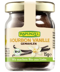Rapunzel Bourbon vaníliapor üveges  BIO 15g