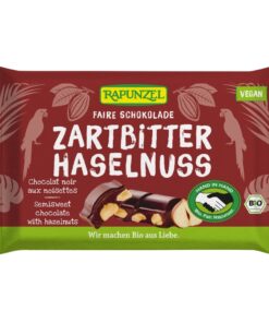 Rapunzel Crist félédes mogyorós csokoládé BIO 100g