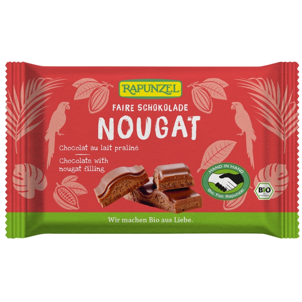 Rapunzel Crist nugátos csokoládé BIO 100g