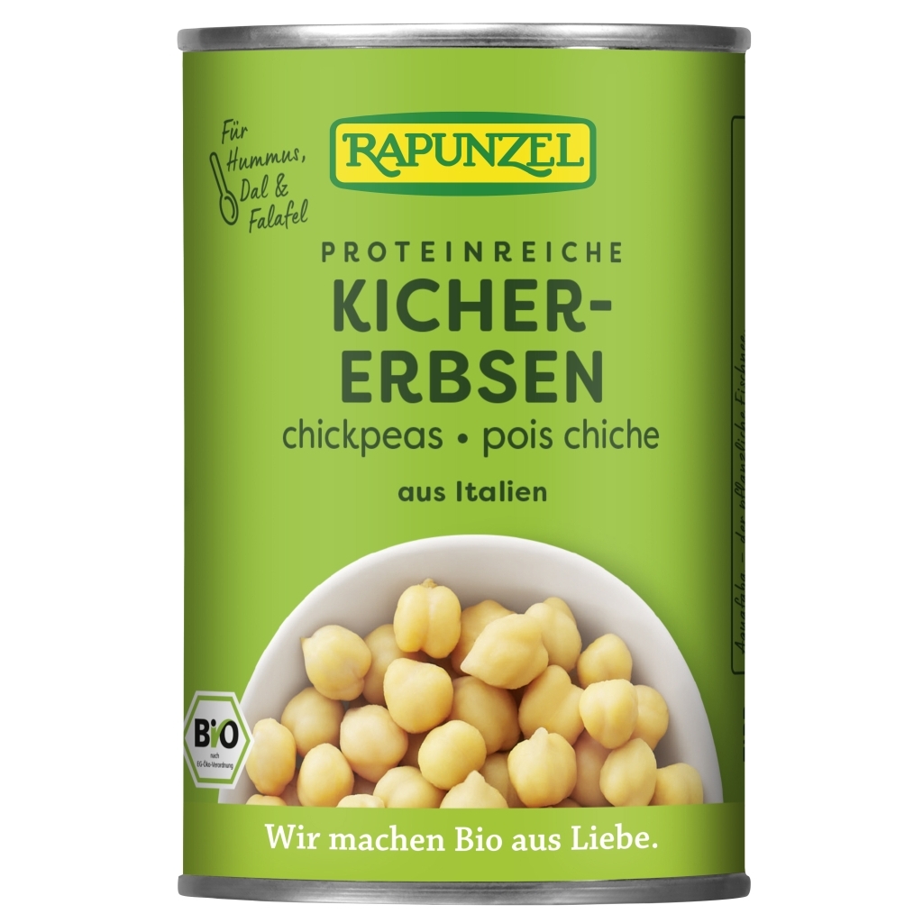 Rapunzel Csicseriborsó lében BIO 400g
