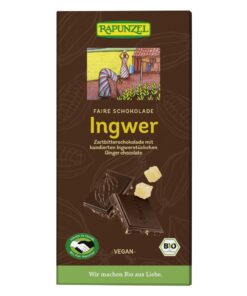 Rapunzel Félédes gyömbéres csokoládé BIO 80g