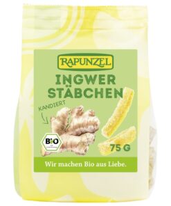 Rapunzel Kandírozott gyömbér BIO 75g
