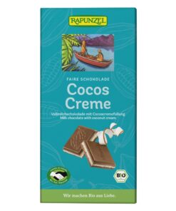 Rapunzel Kókuszos krémcsokoládé BIO 100g