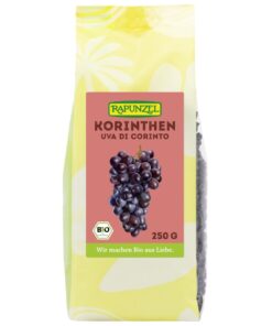 Rapunzel Mazsola Korintoszi kék szőlőből BIO 250g