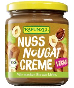 Rapunzel Mogyorós nugátkrém 33% mogy. VEGÁN BIO 250g
