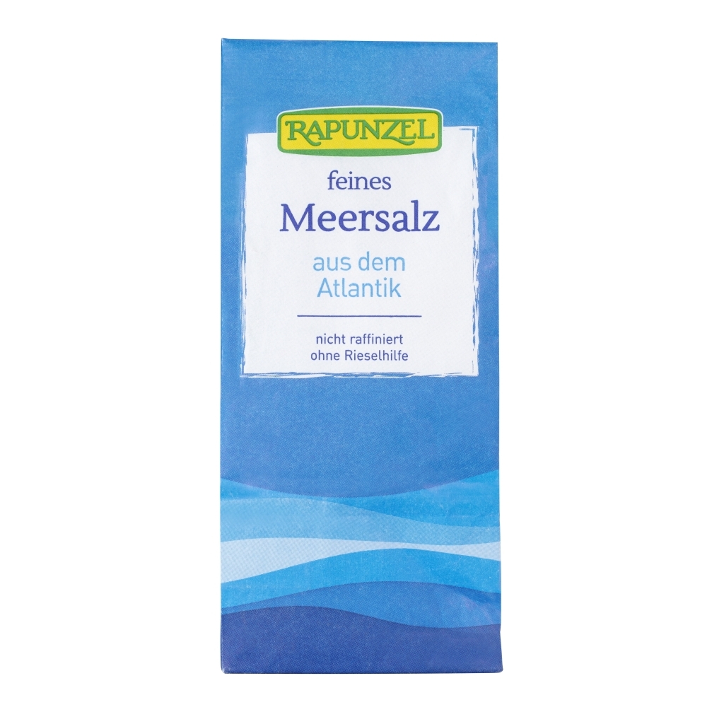 Rapunzel Tengeri só, finom, Atlanti BIO 500g