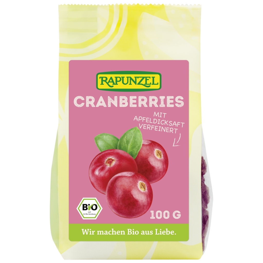 Rapunzel Vörös áfonya BIO 100g