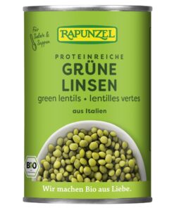 Rapunzel Zöld lencse lében BIO 400g