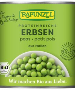 Rapunzel Zöldborsó lében BIO 340g